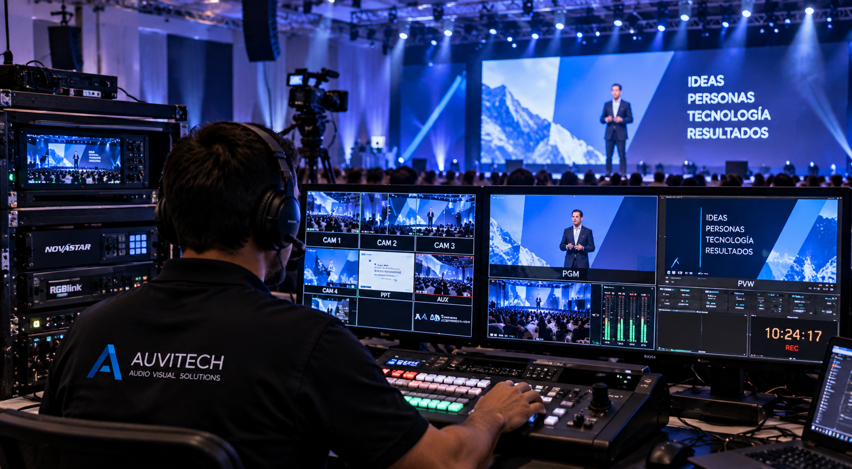Eventos con pantalla LED