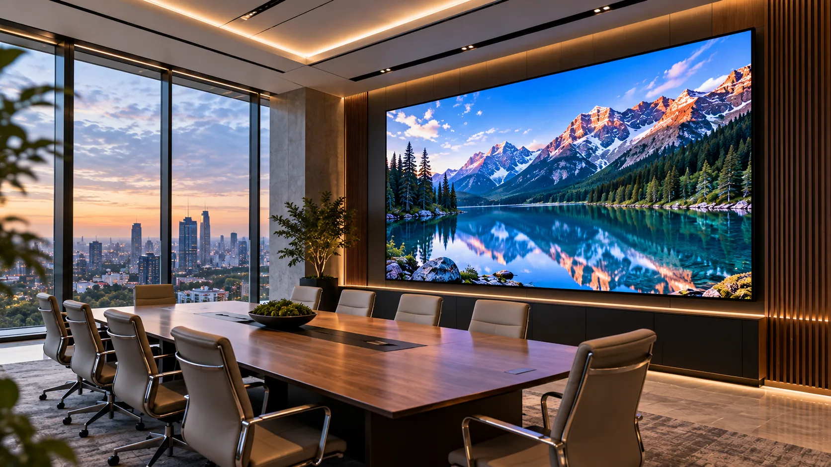 Interior / Fine Pitch - solución de pantalla LED