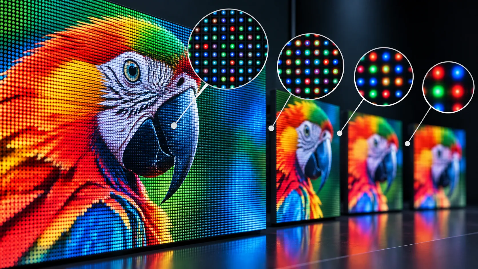 Pixel Pitch: cómo elegirlo - Pantallas LED México